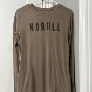 NOBULL Tan Long Sleeve Shirt
